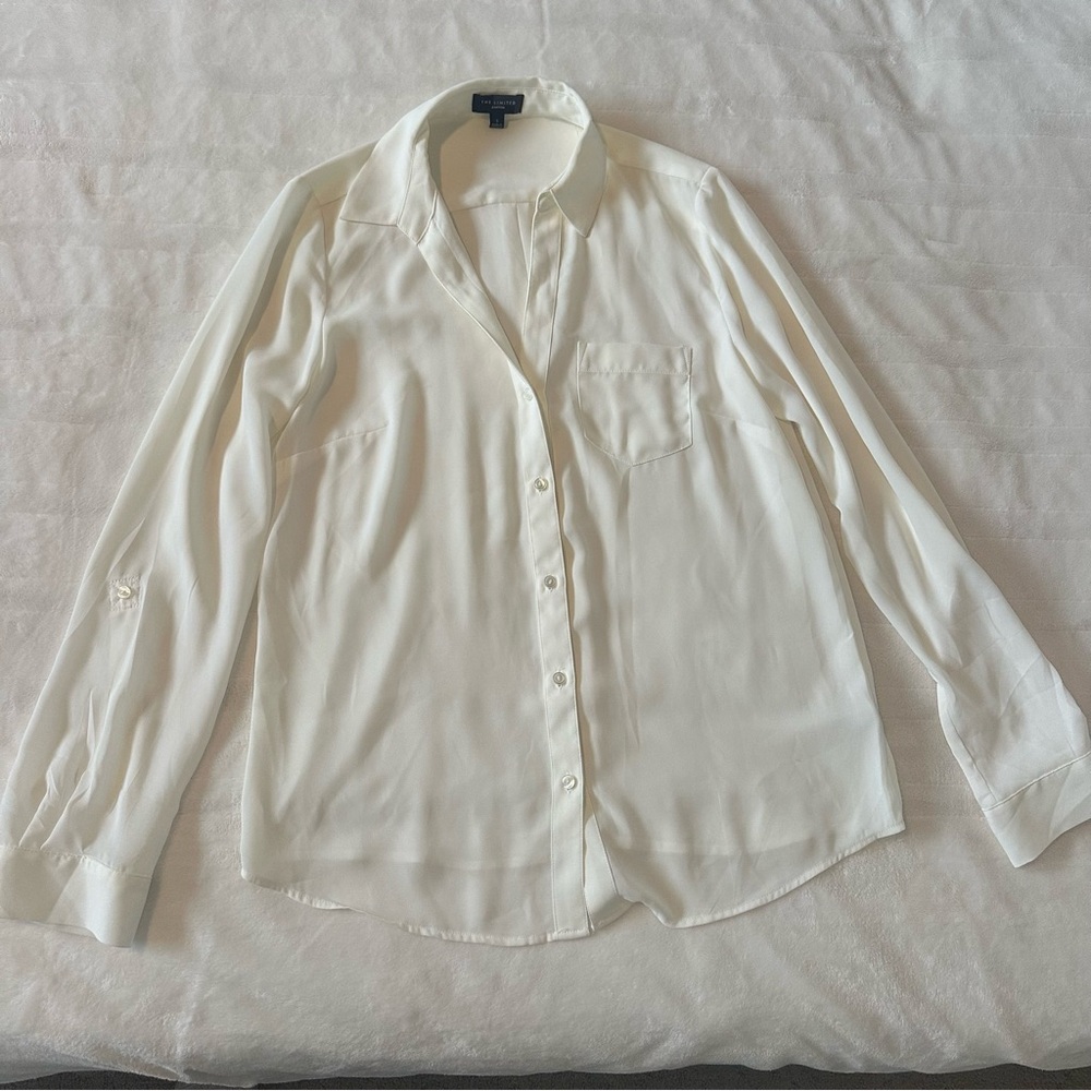 The Limited Cream Blouse